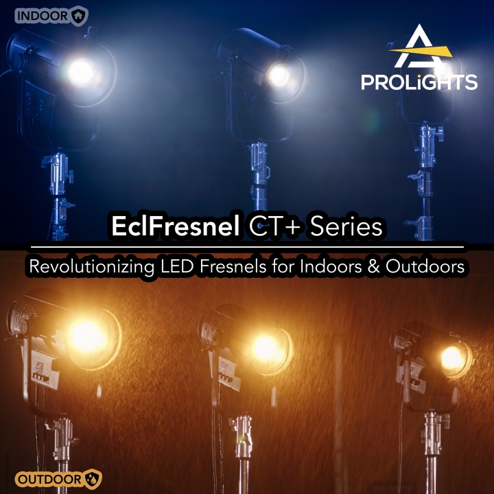 EclFresnel CT+ Series - Revolutionizing LED Fresnels